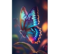 Bello Farfalla Cartello Decorativo Vintage Poster Metal Retrò Cartelli Metallo Per Casa Cucina Cafe M