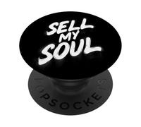 Bello il motto «Vendi la mia anima» PopSockets PopGrip Adesivo