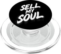 Bello il motto «Vendi la mia anima» PopSockets PopGrip per MagSafe