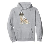 Bello, Illustrazione, di, Inglese, Setter, Cane Felpa con Cappuccio