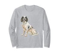 Bello, Illustrazione, di, Inglese, Setter, Cane Maglia a Manica