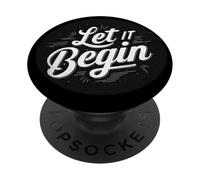 Bello Let it Begin Emblema PopSockets PopGrip Adesivo