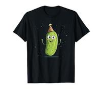 Bello partito Pickle con celebrazione cappello costume Maglietta