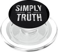 Bello Semplicemente il motto della verità PopSockets PopGrip per MagSafe
