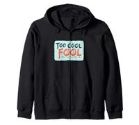 Bello Troppo Cool Fool Emblem Felpa con Cappuccio