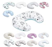 Bellochi Ciambellone Allattamento Ciambella Neonato Allattamento con Fodera - Cuscino per Allattamento di Cotone - 40 x 60 cm - Animaland