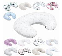 Bellochi Ciambellone Allattamento Ciambella Neonato Allattamento con Fodera - Cuscino per Allattamento di Cotone - 40 x 60 cm - Copse