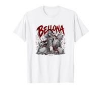 Bellona Dea Romana Feroce Mito Battaglia Maglietta