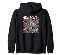 Bellona Dea Romana Pacem para Bellum Felpa con Cappuccio