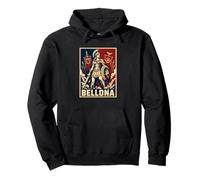 Bellona SPQR Dea Romana Antica Roma Felpa con Cappuccio