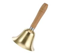 Belloni A Mano In Ottone Con Campanelli Servizio Per Cena In Legno Per Le Campane Suonarie Forti Per Servizio E Gioco Della Scuola Scolastica