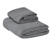 BELLORA - Set Asciugamani Bagno Viso e Bidet in Cotone - Asciugamani Resistente a Lavaggi, Include 1 Asciugamano Viso 55 x 100 cm e 1 Asciugamano Bidet Ospite 40 x 60 cm - Asciugamani 2 Pezzi