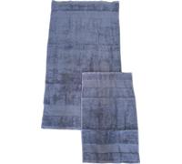 BELLORA - Set Asciugamani Bagno Viso e Bidet in Cotone - Asciugamani Resistente a Lavaggi, Include 1 Asciugamano Viso 55 x 100 cm e 1 Asciugamano Bidet Ospite 40 x 60 cm - Asciugamani 2 Pezzi