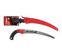 Bellota 450BIMC13 - Sega da potatura Leone con lama curva da 13", seghettata giapponese e manico bi-materiale curvo. Custodia inclusa