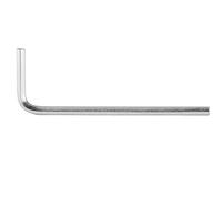 Bellota 6450-25 N - Chiave a Brugola in Acciaio, Strumento per il Fai Da Te e Officina Forgiato al Cromo-Vanadio e Nichelato - Chiave Esagonale Indistruttibile - Dimensioni 2,5 x 19 x 55 mm