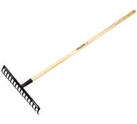 Bellota Legno 950-18 CML-Rastrello Giardino Denti con Manico 1500 mm, 18 Plettri