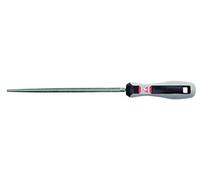 Bellota Lima meccanico rotonda manico bimateriale 10 semi sottile