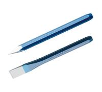 Bellota Scalpello Da Muratore A 'Punta' In Acciaio Di Altissima Qualità Temperato, Trattamento Termico Differenziato In Tre Zone: Testa, Punta E Corpo, 16x250 Mm