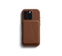 Bellroy Mod Phone Case + Wallet iPhone 16 Pro (custodia sottile in pelle per iPhone, portafoglio da telefono) - Sienna