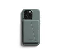 Bellroy Mod Phone Case + Wallet per iPhone 16 Pro (custodia sottile in pelle per iPhone, portafoglio per telefono) - Agave