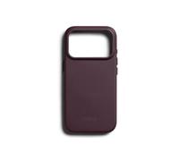 Bellroy Phone Case - FutureGrain, compatibile con iPhone 18 Pro - Fig | Custodia compatibile con MagSafe rivestita in FutureGrain™, un materiale tecnico alternativo alla pelle.