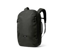 Bellroy Transit Travel Pack Pro (zaino da viaggio a mano da 30-38 litri, con custodia per notebook, protezione RFID e tasca per bottiglie con cerniera) - Olive