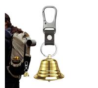 Bells to Scare Bears - Brass Bells for Outdoor Bears | Self Defense Gear Rust Proof for Night Running Backpacking Fishing Cycling Mountaineering Adventure