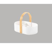 Bellwood Caddy Organizer Umbra Bianco Naturale 1019130-668