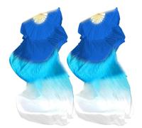 Belly Dance Fans, Handmade Silk Fans, Dancing Silk Fans, Belly Dance Accessories, Colorful Dancing Fans, Handmade Silk Design Lightweight & Easy to Use for Parties Stage Performance