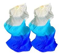 Belly Dance Fans, Handmade Silk Fans, Dancing Silk Fans, Belly Dance Accessories, Colorful Dancing Fans, Handmade Silk Design Lightweight & Easy to Use for Parties Stage Performance