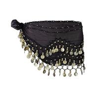 Belly Dance Foulard Foulard Danza Pancia Cintura Danza Del Pancia Donna Danza Del Pancia Cintura Belly Con 128 Pezzi D'Oro Per Danza Orientale Zumba, Corsi Di Yoga, Spettacolo Di Ballo Latino