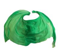 Belly Dance Scarf Veils， Sciarpa con velo in seta e scialle di danza del ventre Multicolore 250-400x114 cm 90x200(D Real Silk Veils,90x200cm)