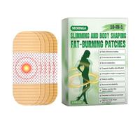 Belly Patch - 5 pezzi di cuscinetti addominali naturali traspiranti, resistenti al sudore, sottili per donne, per rassodare, curare, ombelico e figura per uomo e donna