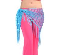 BellyLady Gonne per danza del ventre, Sciarpa triangolare egiziana, accessorio