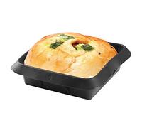 Belmalia Teglia da Forno in Silicone | Stampo per Lasagne | Teglia per Torte | Antiaderente | 20 x 20 | Nero