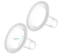 Belmikal Scudi e cuscini da 24 mm compatibili con tiralatte Medela, PersonalFit, Freestyle, Harmony, Maxi, Flex Lansinoh Pump-SignaturePro SmartPump Sostituzione manuale delle parti Medela Accessori