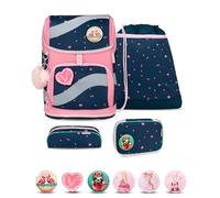 Belmil 405-51 - Set di 4 zaini per la scuola, In Love With Hearts, Set per la scuola