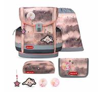 Belmil Classy Plus 405-78/AG/S - Set di 5 zaini per la scuola con cintura toracica, Rose Ballet, 36 x 27 x 16 cm