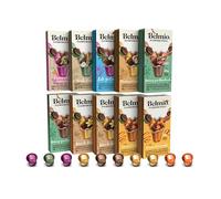 BELMIO Capsule Compatibili con Nespresso Original, Tostatura Media, Assortimento di 7 Gusti, 100 Capsule, Varietà di Sapori