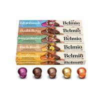 Belmio Capsule Compatibili Nespresso, Esplosione di Gusto Pack, Capsule di Caffè a Tostatura Media, Intensità 6, Autentica Qualità Belga, 5 Varianti di Gusto, 50 unità