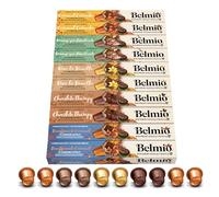 Belmio Capsule Compatibili Nespresso, Mix Gusti + Decaffeinato, Capsule di Caffè a Tostatura Media, Intensità 6 e 7, Autentica Qualità Belga, 5 Varianti di Gusto, 100 unità