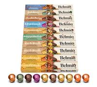 Belmio Capsule Compatibili Nespresso, Tutti i gusti Pack, Capsule di Caffè a Tostatura Media, Intensità 6 e 7, Autentica Qualità Belga, 8 Varianti di Gusto, 100 unità
