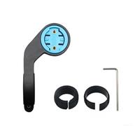 Belnotelt Adattatore per manubrio del manubrio del computer della bici per Garmin, da 31,8 mm a 25,4 mm Supporto per staffa GPS per bicicletta, supporto in plastica per ciclismo (per wahoo)