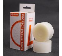 Belnotelt Cinghia anti-foratura per pneumatici da bicicletta per ruote da 26/27,5/29" e 700C, striscia di protezione in PVC morbido da 0,5 mm per pneumatici da strada e mountain bike, 2 rotoli (700 C)