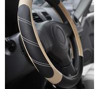 Belnotelt Coprivolante in pelle artificiale elasticizzato, adatto per interni auto, camion, SUV, protezione per tutte le stagioni, nero, grigio, rosso, marrone, blu, beige