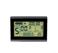 Belnotelt - Display LCD3U per e-bike con lettura LCD impermeabile a 5 pin Link e uscita USB compatibile con le configurazioni del controller