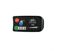 Belnotelt Ebike Display Controller Per KT LED880, 24/36/48V Cruscotto Bici Elettriche Con Indicatore Del Cambio, Indicatore di Potenza, E Funzione Boost, Parte Pannello di Controllo Nero