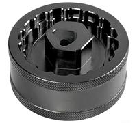 Belnotelt Manicotto per movimento centrale a cinque vie per mountain bike e bici da strada con struttura in alluminio lavorato a CNC (nero)