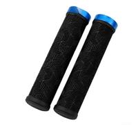 Belnotelt Manopole bloccabili per MTB, coperture per manubrio ammortizzanti, impugnature antiscivolo per bicicletta, impugnature in gomma TPR, impugnature ergonomiche per ciclismo, anello di