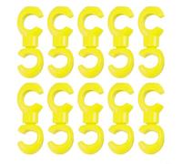 Belnotelt Organizer per cavi per bicicletta, clip a forma di S/C, per mountain bike e bici da strada, in nylon rinforzato, resistente ai raggi UV, leggero, gestione del percorso nero, blu, giallo